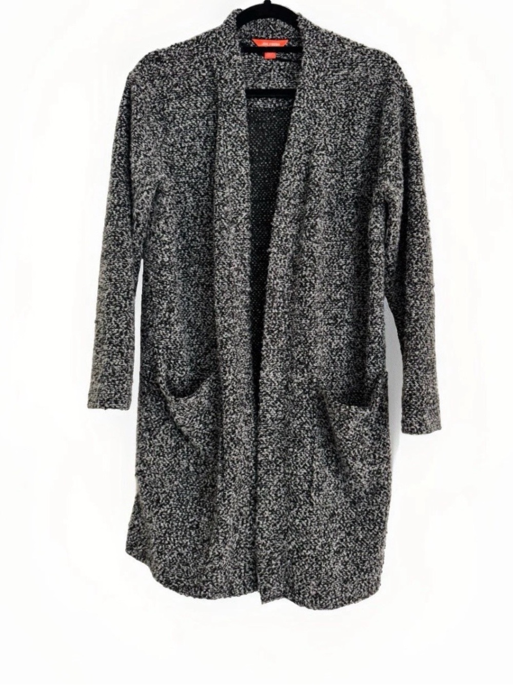 Joe Fresh Marled Long Open Cardigan Medium